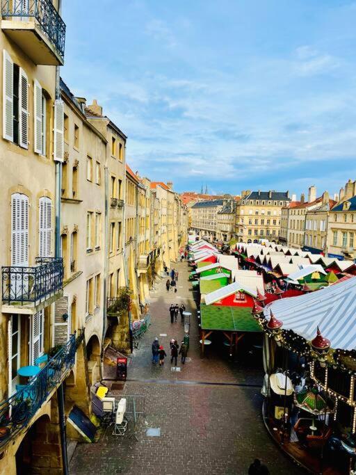 Le Grand Cerf By La Chambre A Cote Metz Esterno foto